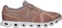 ON Running Cloud 5 Dames Sneakers Sport Schoenen Rosebrown-Fog - Thumbnail 2