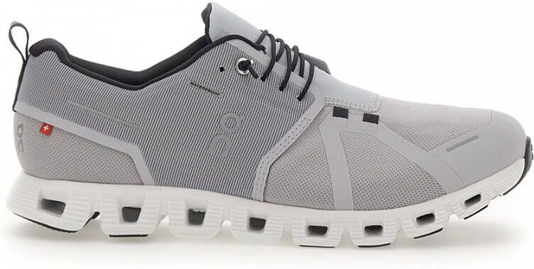ON Running Cloud 5 Waterproof Heren Hardloopschoenen Running Schoenen Sportschoenen Glacier-Grijs - Foto 3