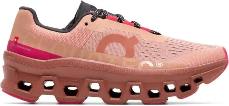 ON Running Cloudmonster Sneakers met gerecyclede materialen Multicolor Dames