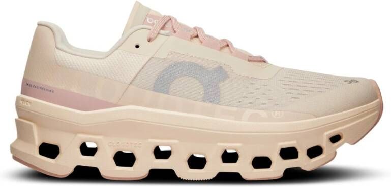 ON Running Cloudmonster Hardloopschoenen Beige Dames