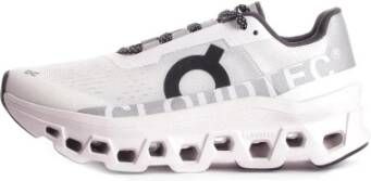 ON Running Witte Sneakers met Stoffen Materiaal en Rubberen Zool White Heren