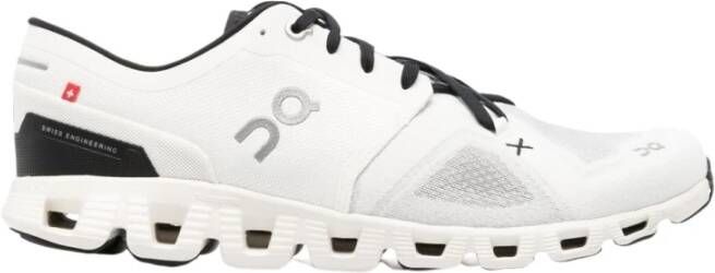 ON Running Cloud X 3 Heren Sneakers Schoenen Wit-Zwart