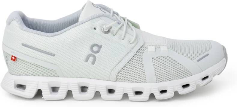ON Running Cloud 5 Dames Hardloopschoenen Trainingsschoenen Running Schoenen Ice-White - Foto 3