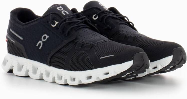 ON Running Cloud 5 Hardloopschoenen Trainingsschoenen Sportschoenen Running Schoenen Zwart-Wit - Foto 7