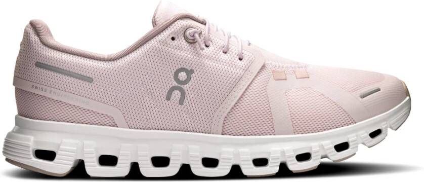 On Running Vrouw Cloud 6 Sneakers Lichtroze