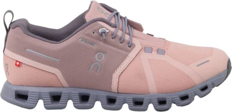 ON Running Waterdichte Cloud 5 Sneakers Pink Dames