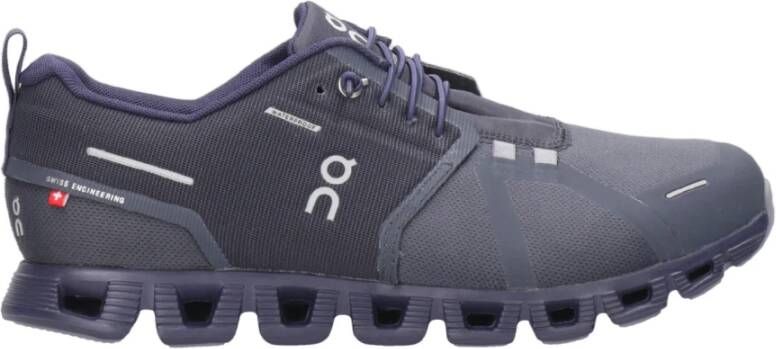 ON Running Waterdichte Blauwe Slip-On Sneakers voor Mannen Blue Heren