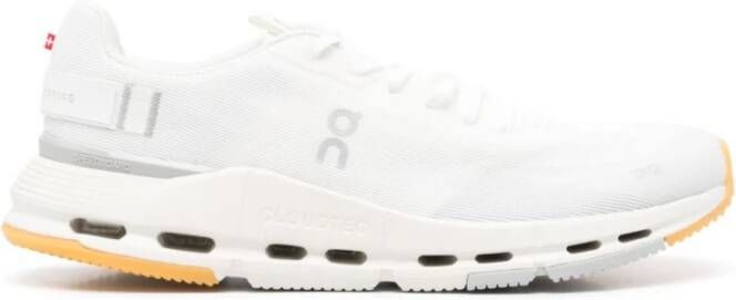 On Running Witte Mesh Veterschoenen