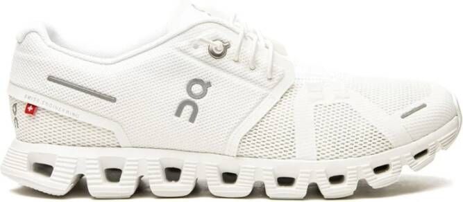 ON Running Cloud 5 Dames Hardloopschoenen Running schoenen Sneakers All-White - Foto 7