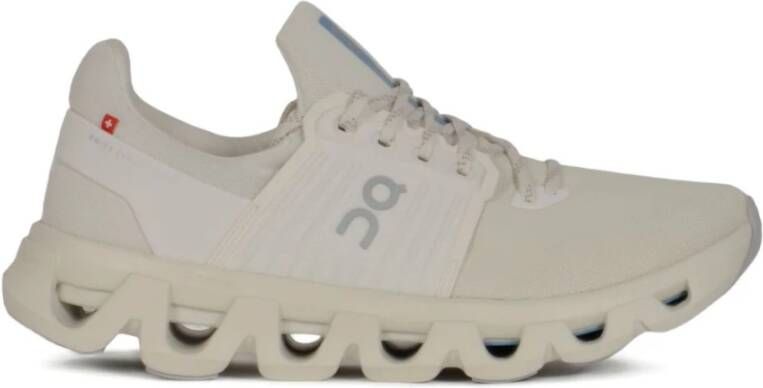 On Running Ademende Mesh Sneakers met Logodetails