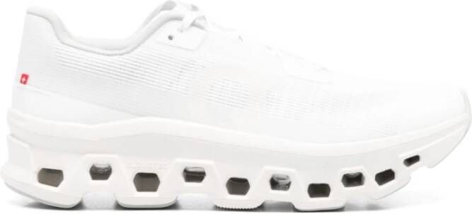 On Running Witte Veterschoenen met 4cm Hak