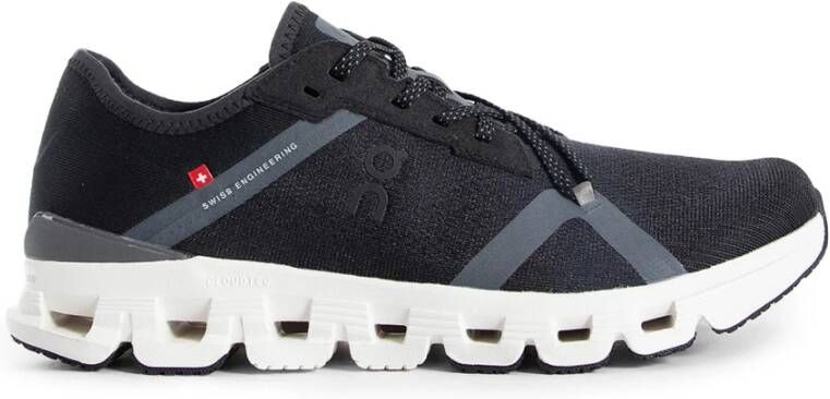 On Running Zwarte Lichtgewicht Mesh Hardloopschoenen