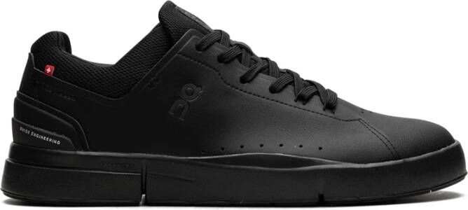 On Running Zwarte Mesh Sneaker met Logodetails