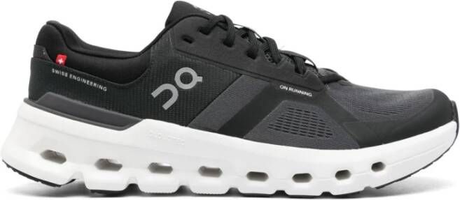 On Running Zwarte Mesh Sneakers met CloudTec Demping - Foto 2