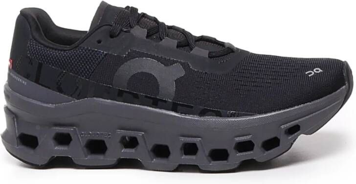 ON Running Zwarte Sneakers met Synthetisch Bovenwerk Black Dames