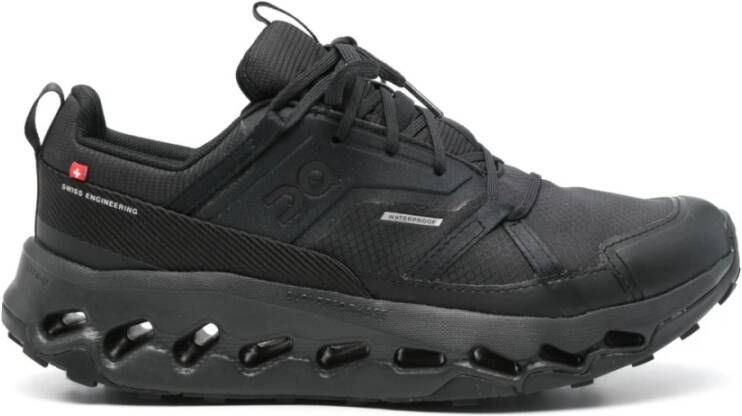 On Running Zwarte Veterschoenen met CloudTec Zool