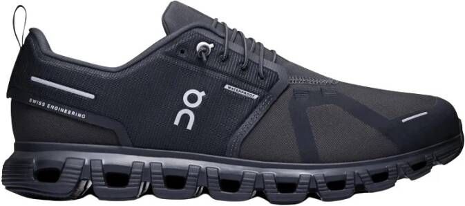 On Running Zwarte Vetersneaker met Rubberen Zool