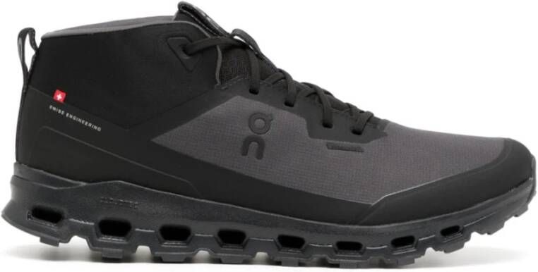 ON Running Zwarte Waterdichte Sneakers Black Heren