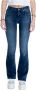 Only Blauwe Bootcut Jeans met Zakken - Thumbnail 1