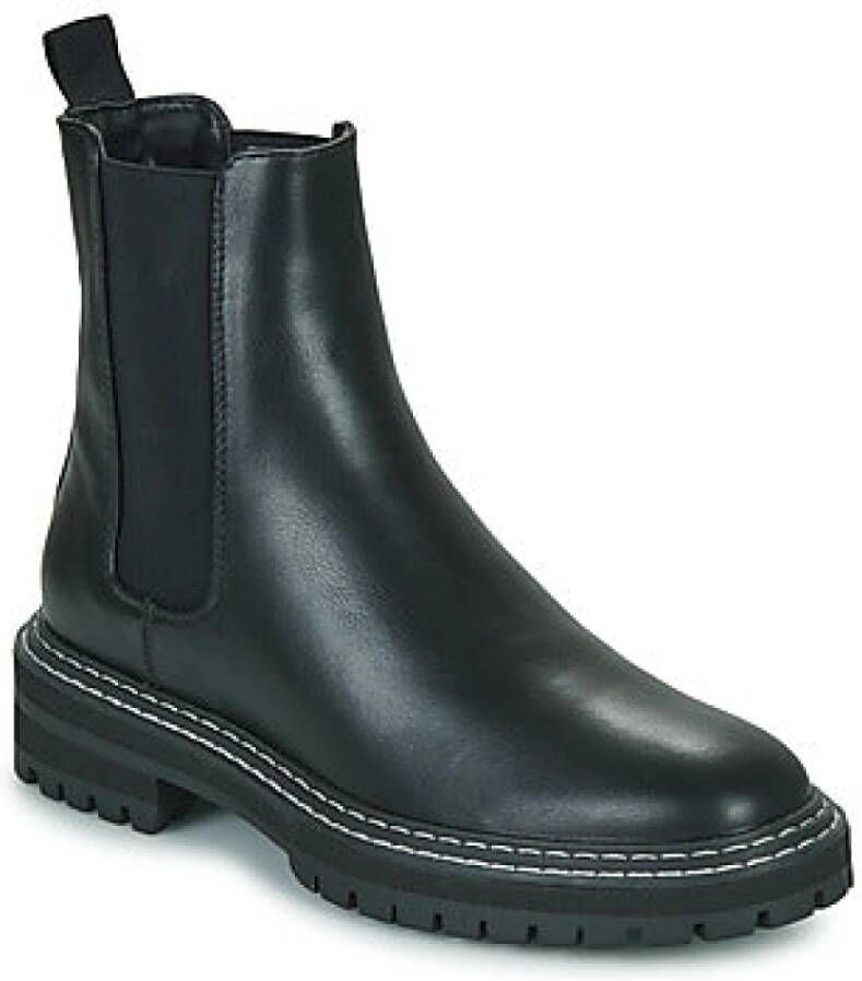 Only Chelsea Boot in het zwart voor vrouwen Black Dames