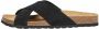 Only Damessandalen Suede Slip On Zwart Dames - Thumbnail 2