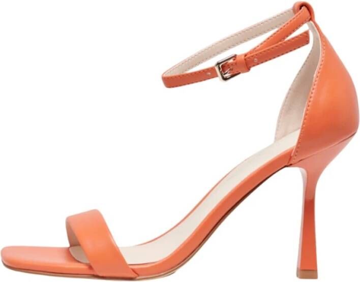 Only High Heel Sandals Oranje Dames