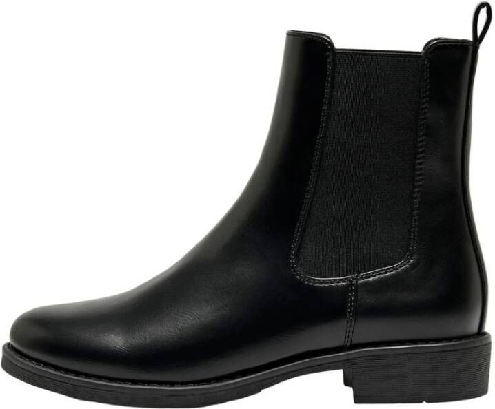 Only Leren Dameslaars Bibi Black Dames