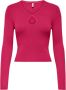 Only V-Neck Peek-A-Boo Knitwear - Thumbnail 1