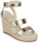 Only Sandalen ONLAMELIA-16 WEDGE SANDAL FOIL - Thumbnail 2