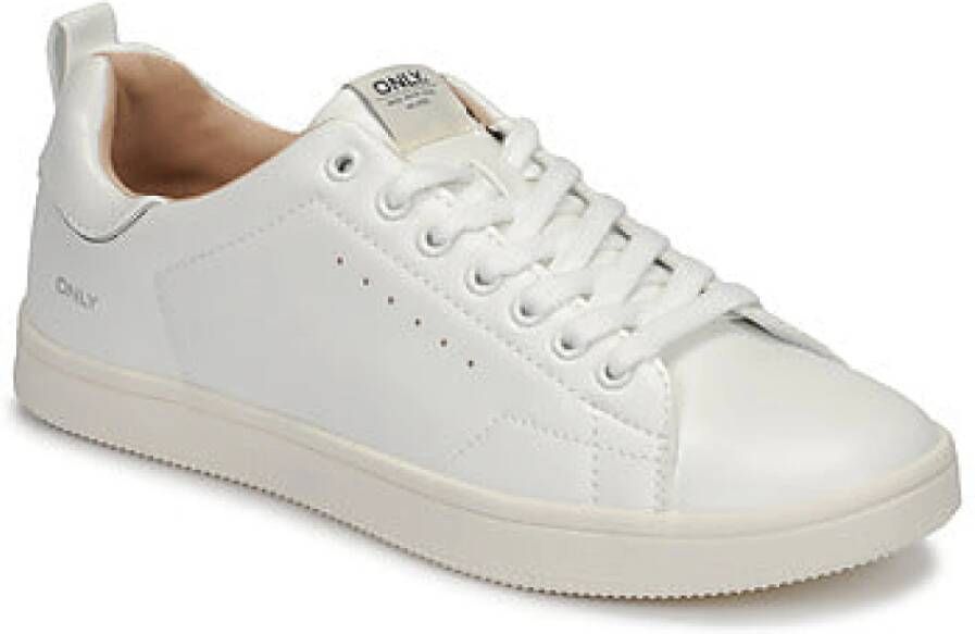 Only Witte Lage Sneakers Vrouwen Shilo White Dames