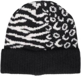 Only Zwarte Acryl Dameshoed Herfst Winter Collectie