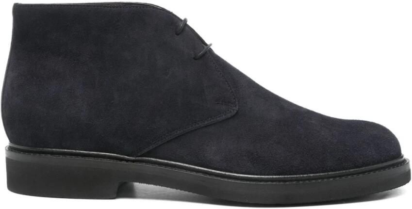 Ortigni Heren Schoenen Geveterd Blauw Aw25