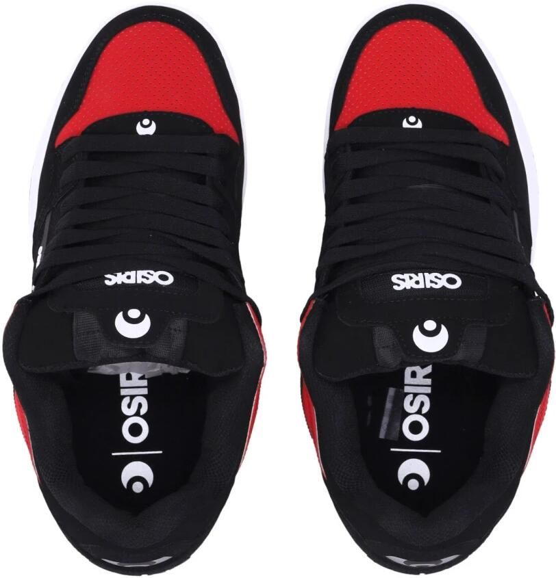 Osiris Heren skate schoenen voor zwart wit rood