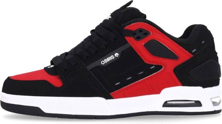 Osiris Skate Schoenen Zwart Wit Rood