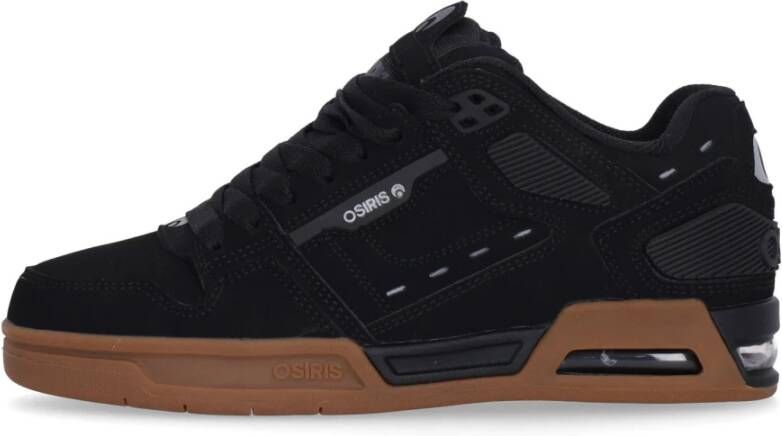 Osiris Zwarte Skate Schoenen met Gom Zool