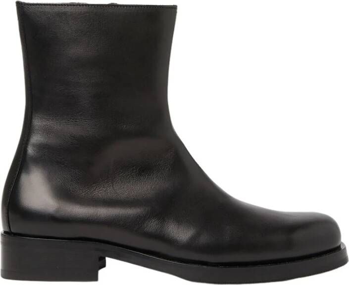 Our Legacy Camion Boot Stijlvolle Leren Laarzen Black