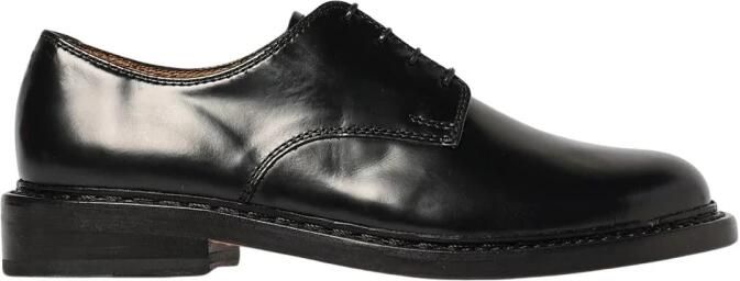 Our Legacy Zwarte Leren Derby Veterschoenen