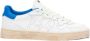 P448 Bali Sneakers Orlando Wit Leer met Blauwe Hiel White Heren - Thumbnail 7