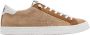 P448 Bruine Suède Sneakers met Witte Details - Thumbnail 1