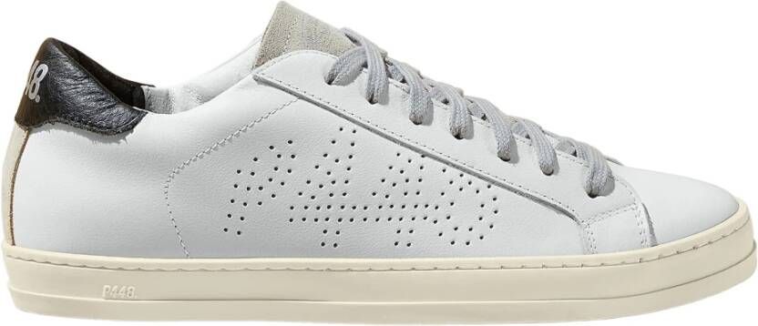 P448 Contrast Leren Sneakers
