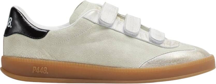 P448 Crème Veterschoen Vernieuwde Look