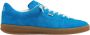 P448 Elektrisch Blauwe Suède Sneakers - Thumbnail 1