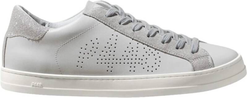 P448 Glitter Grijze Sneakers Gray Dames