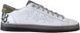 P448 Groene Low Top Sneakers White Heren - Thumbnail 1