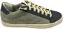 P448 Groene Suède Rubberen Zool Sneakers Green Heren - Thumbnail 1