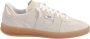 P448 Leren Sneakers Sand Rubberen Zool - Thumbnail 1
