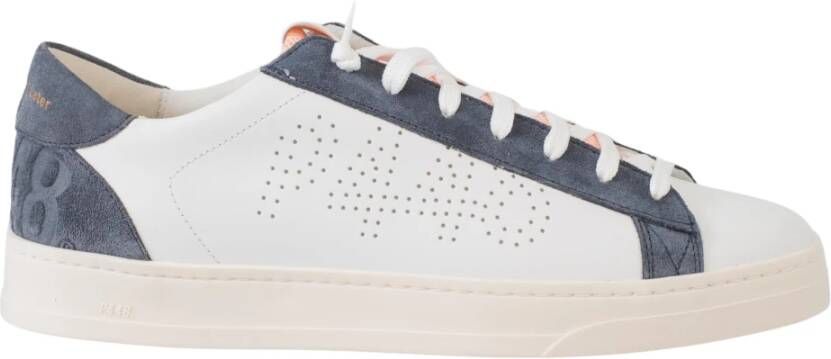 P448 Marineblauw Orawhite Sneakers Jack Nautilus Stijl