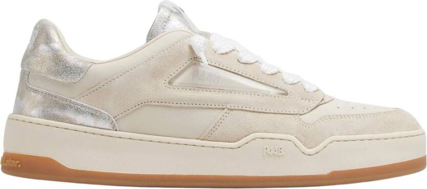 P448 Metallic Beige Suède Sneakers