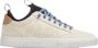 P448 Nubuck Leren Sneakers met Blauwe Veters - Thumbnail 1
