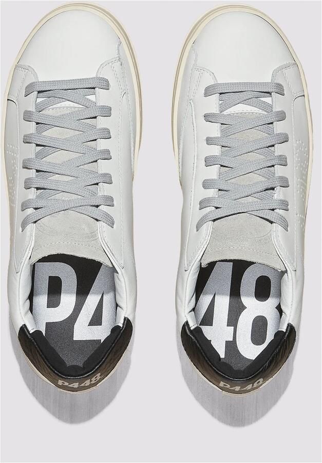 P448 Contrast Leren Sneakers